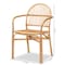 Baxton Studio Tugera Modern Bohemian Natural Brown Rattan Dining Chair 211-12767-ZORO - alternate 9